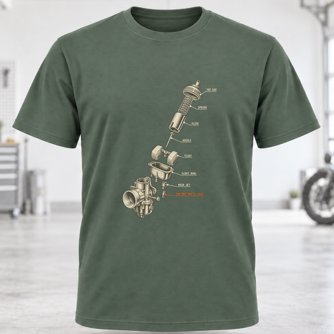 Turbocharger Parts Diagram T-Shirt