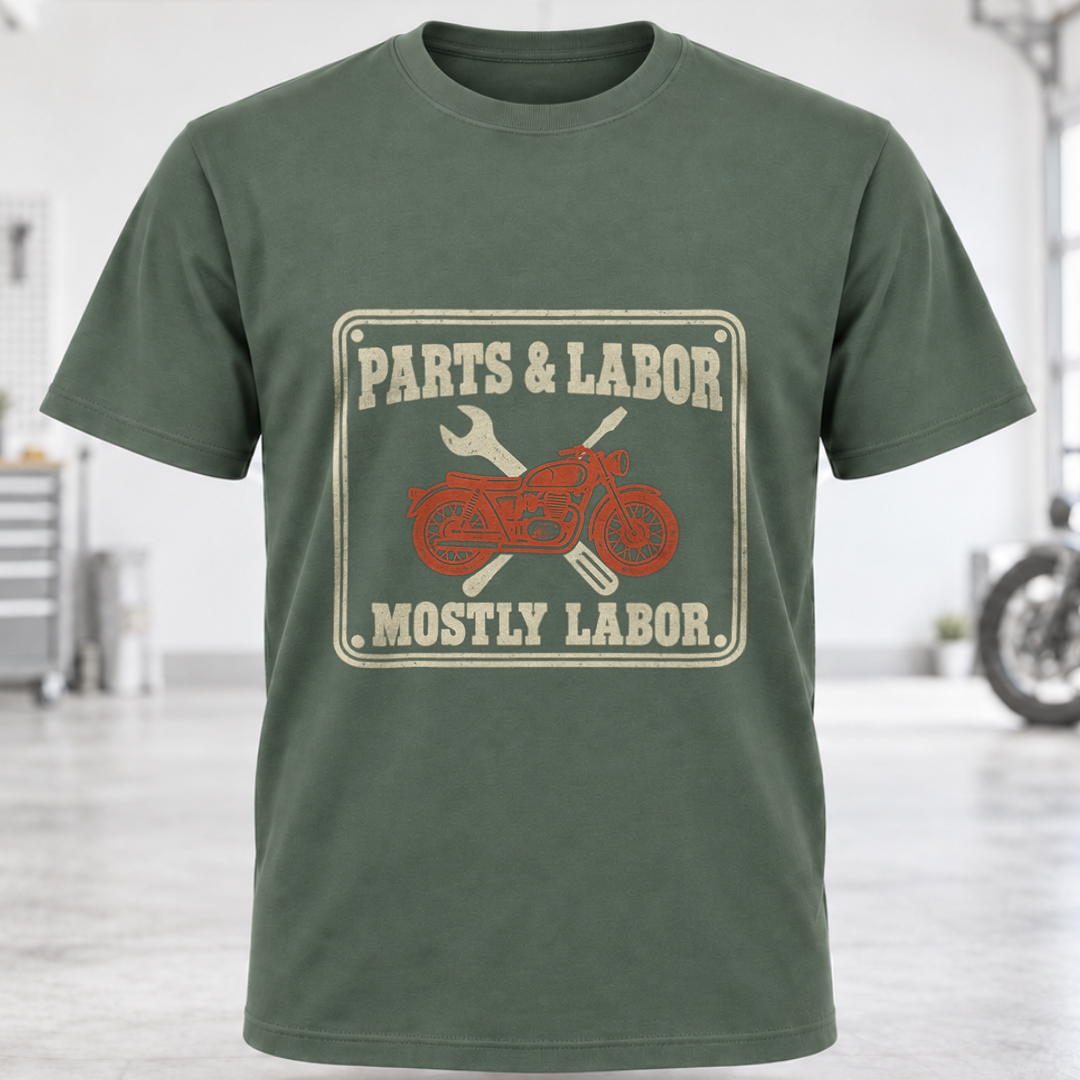T-Shirt - "Parts & Labor, Mostly Labor"